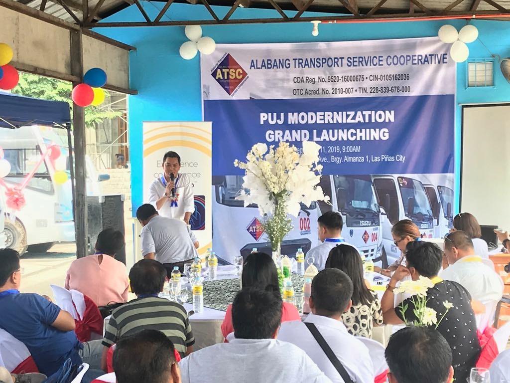 Alabang Transport modern PUV launching activities