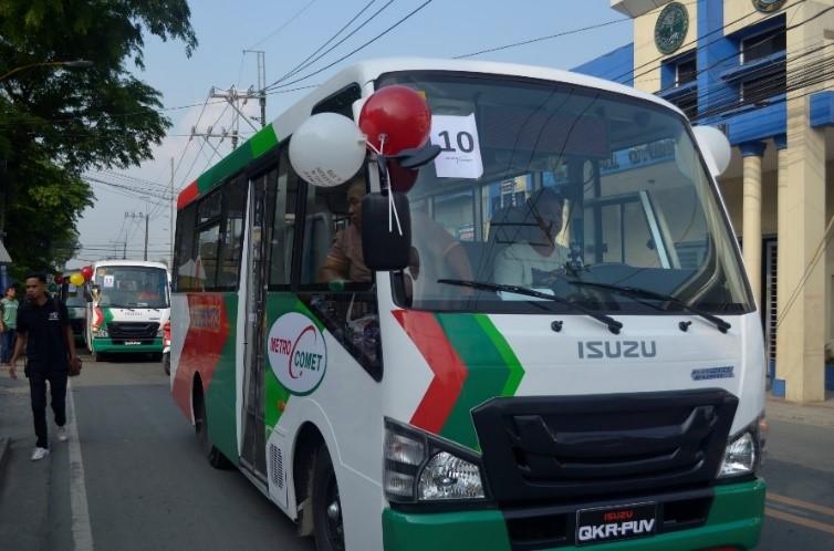 Metro Comet modern jeepney launching activities