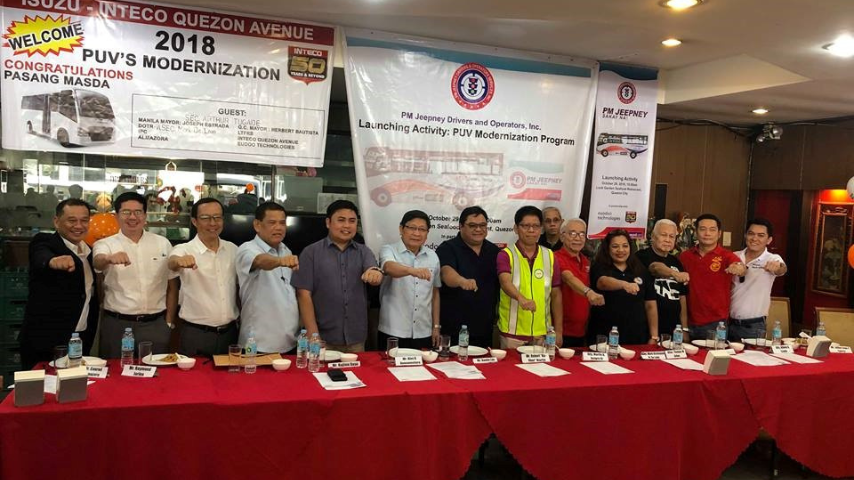 PM Jeepney launching for PUV modernization